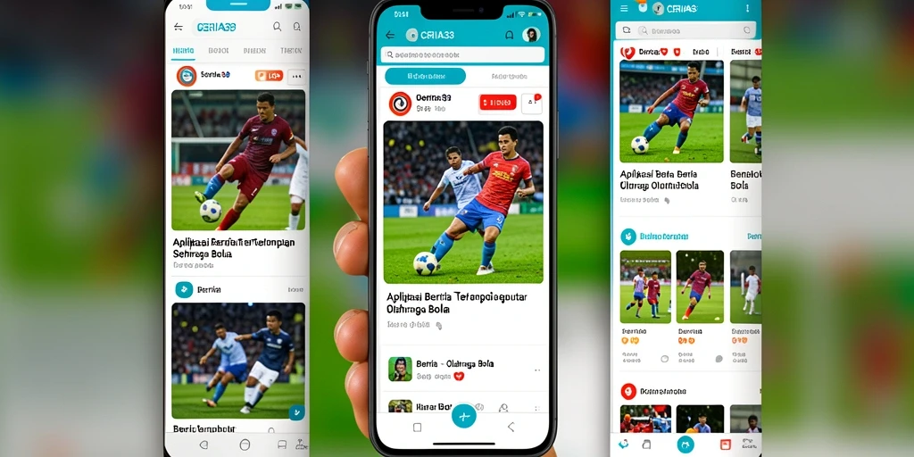 Tampilan antarmuka aplikasi CERIA33 yang informatif dan menarik.