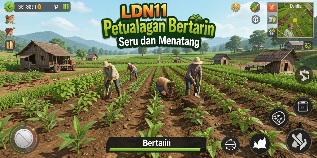 Tampilan antarmuka LDN11 yang menarik dan mudah digunakan.