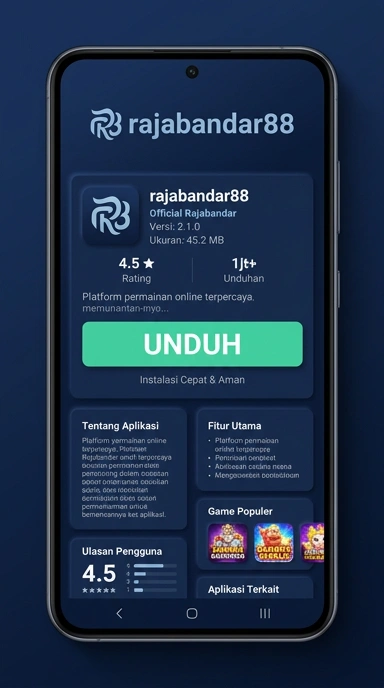 Unduh dan Instal APK rajabandar88 dengan Mudah