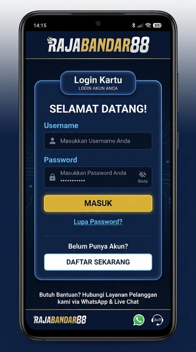 Masuk ke Akun Rajabandar88 dengan Mudah